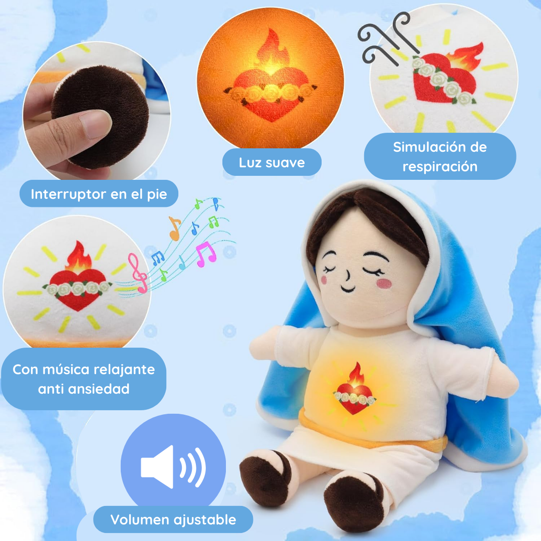 Peluche de María con Respiración Anti Ansiedad
